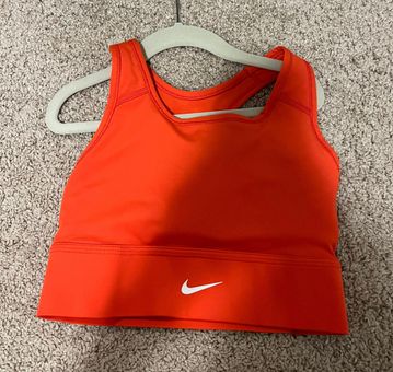 Nike Orange Longline Bra Size XS - $45 (30% Off Retail) - From Olivia