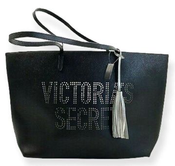 Victoria's Secret, Bags, Victorias Secret Black Tote Nwot