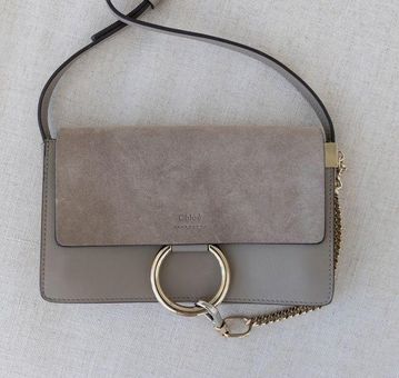 Chloé Chloe Faye Small Shoulder Bag in Motty Grey - $700 - From Emily