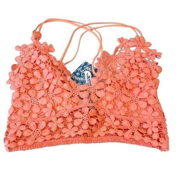 Free People Miss Dazie Bralette Desert Flower Pink Size XSmall - $20 New  With Tags - From Shop