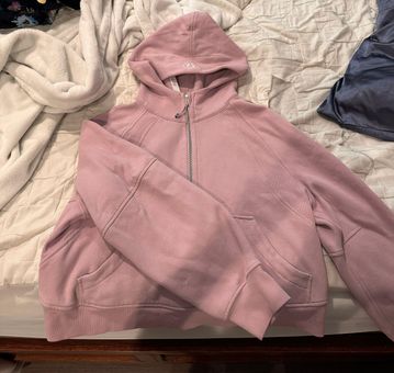 Lululemon Scuba Oversized Half-Zip Hoodie Pink Size L - $95 (19