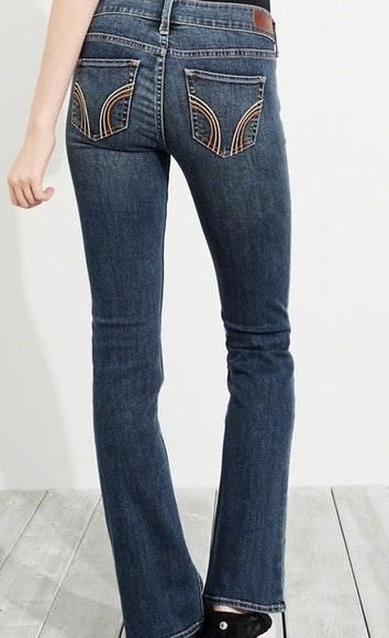 hollister high waisted bootcut jeans