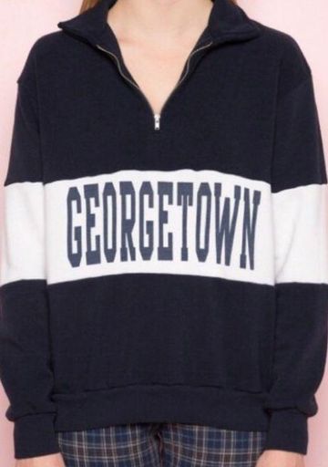 Georgetown hoodie brandy melville Clearance