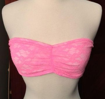 Mudd Pink lace bandeau Size M - $10 - From Denise