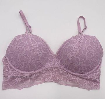 PINK - Victoria's Secret Lavender Purple Bralette Size Medium - $23 - From  Megan