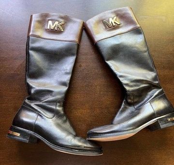 Michael kors store tall riding boots