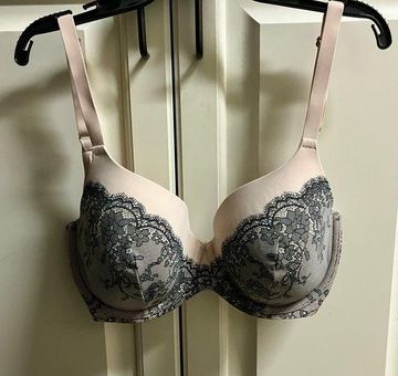 AMBRIELLE Bra 36d Everyday full coverage underwire Nude black