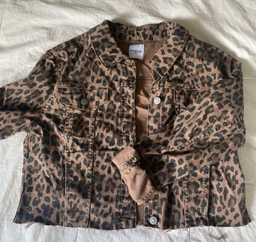 Kensie on sale leopard jacket