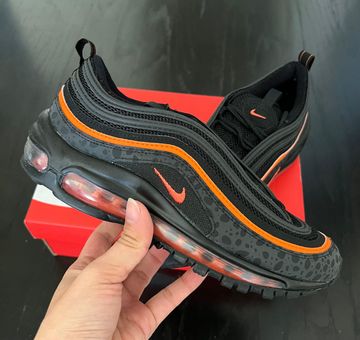 Nike (GS) Air Max 97 Black/Black-Safety Orange