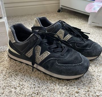 New Balance 574 Animal print Black Size 