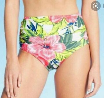 Kona Sol Konal Sol High Waisted Bikini Bottom Multi Size XL - $14 - From  jello