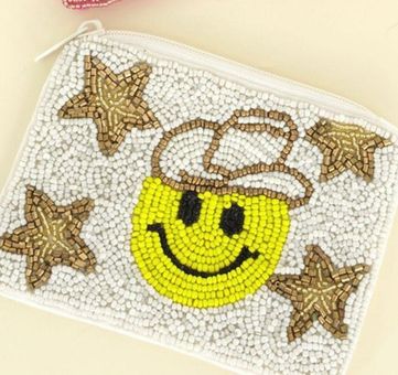 Smiley Face Cowgirl Beaded Purse Strap – Penny & Plaid