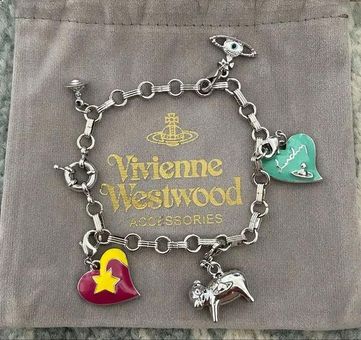 Vivienne Westwood orb charm bracelet Silver Size One Size - $98