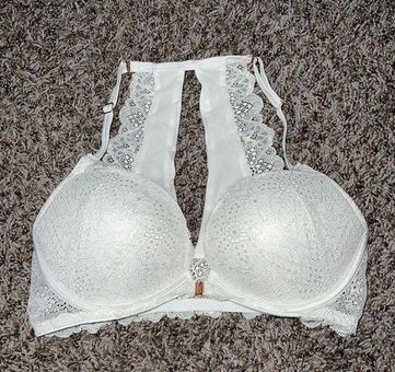 Victoria's Secret, Intimates & Sleepwear, Victorias Secret Lace Racerback  Push Up Bra