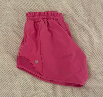 Lululemon Sonic Pink Hotty Hot Shorts