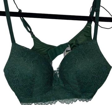 Victoria's Secret NEW Bra 34B Green Lace Padded Wireless Lined Feminine  Intimate Size undefined - $20 - From Twisted