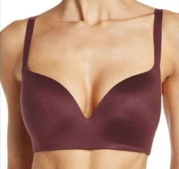 Tommy John Second Skin Lightly Lined Wireless Bra in Wine Tasting Red Size  undefined - $31 - From Carey