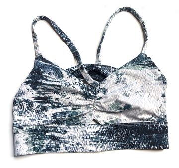 Fabletics Kenzie Sports Bra Fossils Print Size XS - $24 (40% Off