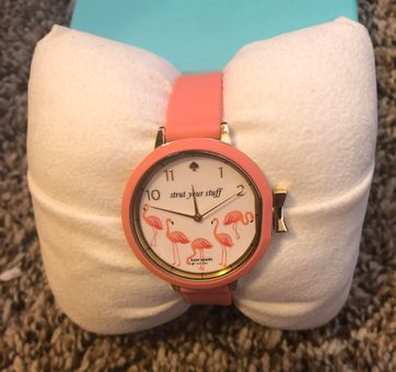 Kate Spade Pink Flamingo Watch 43 42 Off Retail From Sara