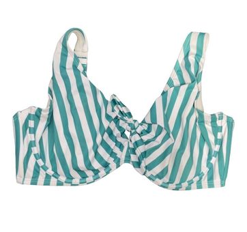 GabiFresh x Swimsuits For All + Cup Sized Tie Front Underwire Bikini Set