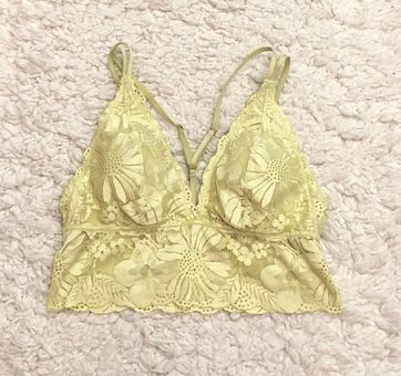 Aerie Lace Padded Plunge Bralette