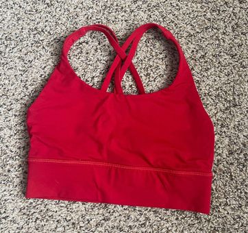 Lululemon Energy Bra Long Line Red Size XS - $65 (48% Off Retail) - From  Marissa