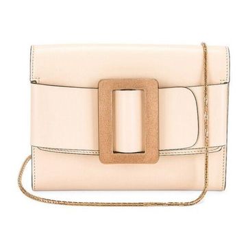 Shop Boyy Buckle Leather Crossbody Bag