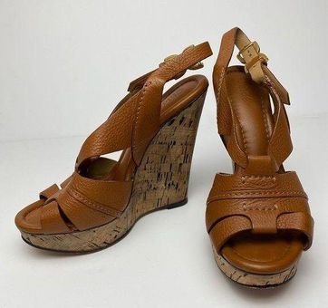 Chloe sales cork wedge