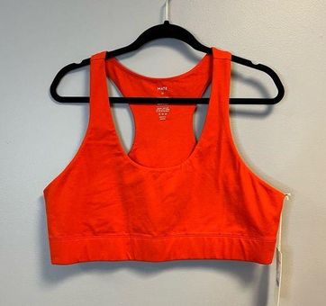 Mate the Label Sports Bra Cherry Red Organic Stretch Sports Bra Sz 2X NWT -  $50 New With Tags - From Liz