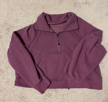 Lululemon Scuba Oversized Funnel Neck Half-zip In Pink Savannah | ModeSens