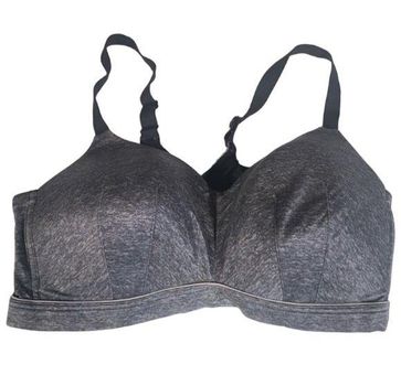 Cacique Bra 42DD Lightly Lined Lounge Bra No Wire Grey Gray Full Coverage  Size undefined - $22 - From Skyfalling