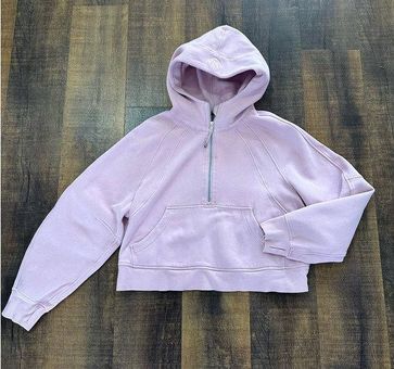 Lululemon Scuba Oversized 1/2 Zip Light Purple Hoodie Size M/L Size M - $85  - From Brooklyn