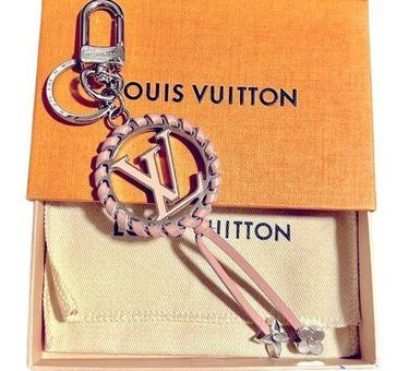 Shop Louis Vuitton Leather Logo Keychains & Bag Charms by