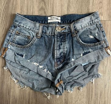 One Teaspoon Shorts Blue Size 25 - $18 (81% Off Retail) - From Hannah