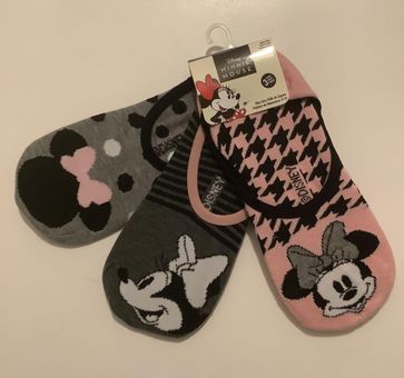 Disney Minnie Mouse No Show Socks Gray - $10 New With Tags - From terry
