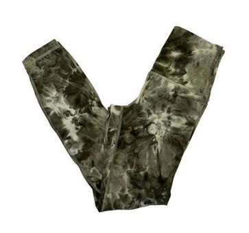 Lululemon Align Pant Diamond Dye Diamond Dye Light Sage Army Green Dark  Olive Size 2 - $67 - From Marissa