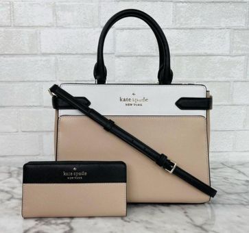 Kate Spade Staci Medium Satchel & Bifold Wallet Set Tan - $315 (42% Off  Retail) - From Alina