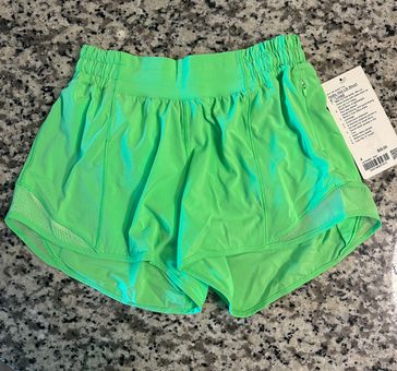 Lululemon Hotty Hot Shorts 4” LR Green - $42 (38% Off Retail) New