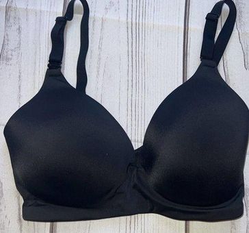 Women's Brushed Mircofiber Wirefree Pullover Bra Essentials 34D  Black NWT Size undefined - $14 New With Tags - From Sonya