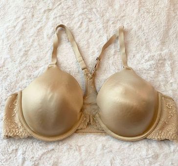 Maidenform Pure Genius T-Back Bra with Lace 07112 in Latte Lift