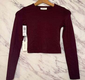 Aritzia Babaton Contour Crew Long Sleeve Size XS - $38 (24% Off Retail) New  With Tags - From Emily