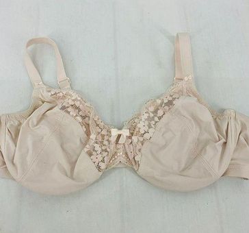 Olga Full Figure Pale Pink Lace Escape Underwire Bra G13351A 42D Size  undefined - $40 - From W