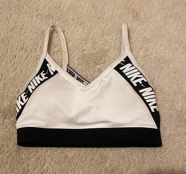 Nike Dri-Fit Sports Bra White Size 28 AAA - $8 (68% Off Retail) - From  Morgan