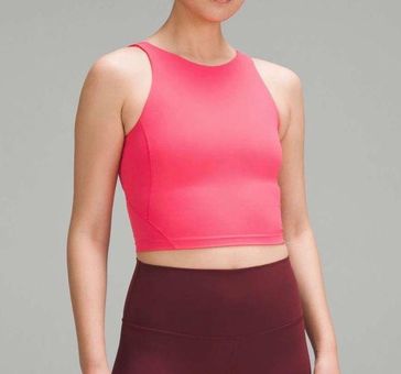 Lululemon Align High Neck Tank Dark Red Women's Size 4 - New With