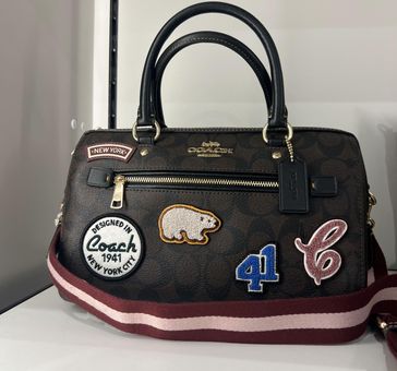 COACH Rowan Satchel In Signature Canvas