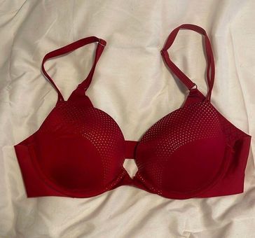 Victoria's Secret Red & Gold Push Up Bra, 34B Size 34 B - $19 (62% Off  Retail) - From Casey