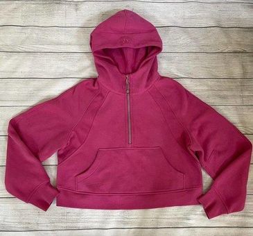 Lululemon Scuba Oversized Half-Zip Hoodie Pullover Pink Lychee M/L Size M -  $175 - From Haley