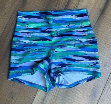 Lululemon Boogie Shorts Size 4 Seven Wonders Womens Stripe Run Gym Athletic  - $22 - From Alexis