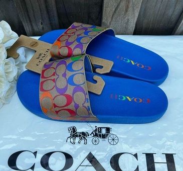 COACH® Outlet  Flip Flop In Signature Canvas