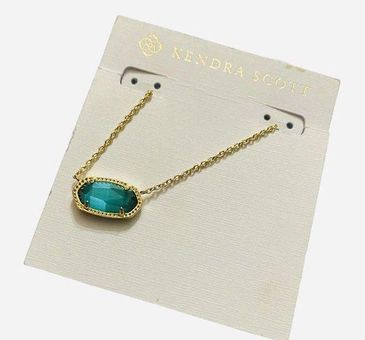 Kendra Scott Dira Stone Gold Plated Crystal Short Pendant Necklace |  Dillard's